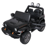 Elektrické autíčko Jeep Wrangler Rubicon Lift 4x4, 24V - čierne